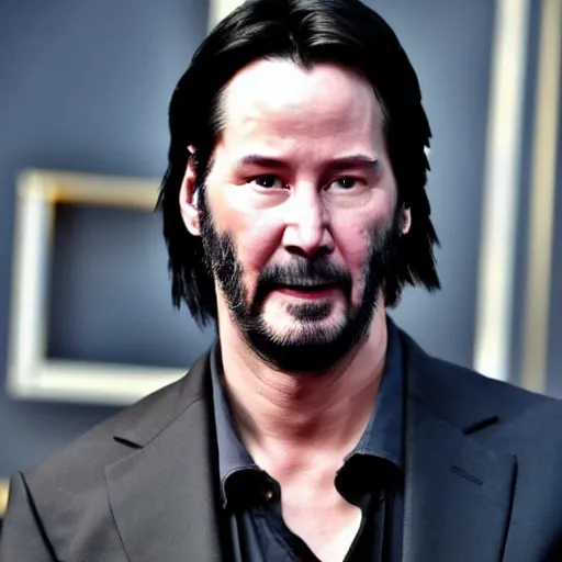 Image similar to keanu reeves as wolverine 4 k detailed super realistic