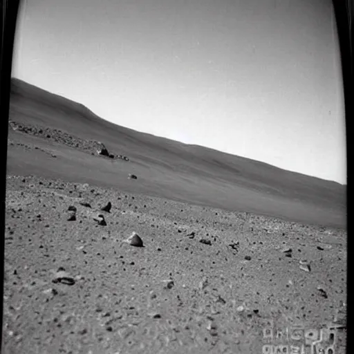 Prompt: intergalactic travel photograph taken from mars in 1 9 6 0 s, polaroid