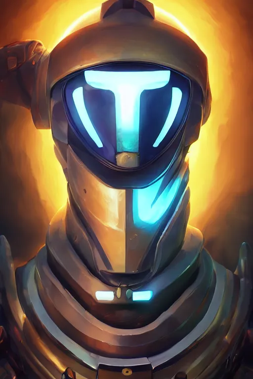 Image similar to epic mask helmet robot ninja portrait stylized as fornite style game design fanart by concept artist gervasio canda, behance hd by jesper ejsing, by rhads, makoto shinkai and lois van baarle, ilya kuvshinov, rossdraws global illumination radiating a glowing aura global illumination ray tracing hdr render in unreal engine 5