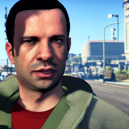 Image similar to Andrew Tate in GTA 5