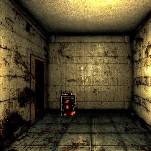 Image similar to a playstation 1 era survival horror horror game screen shot