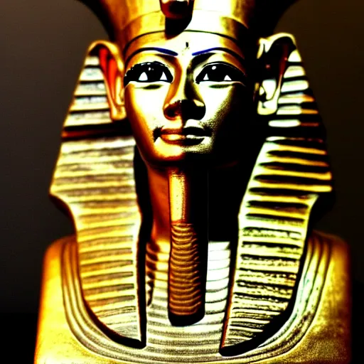 Prompt: an insanely detailed realistic photo of an egyptian pharaoh