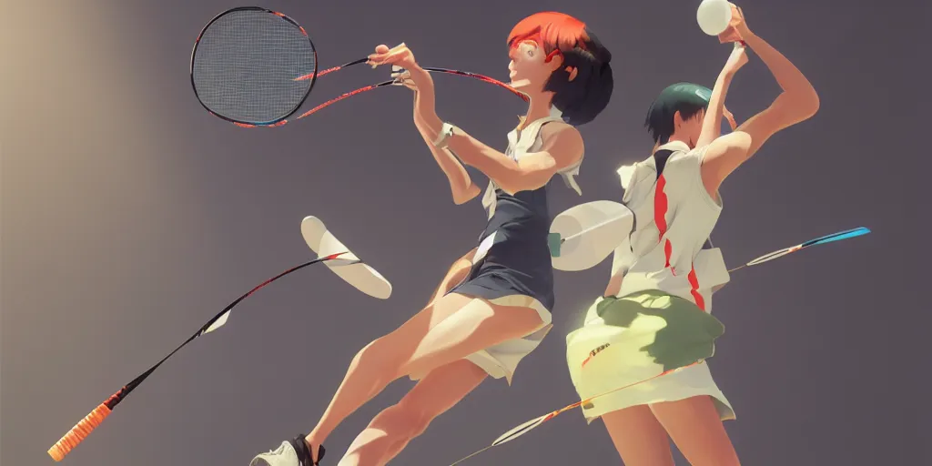 Prompt: badminton, aesthetic octane render, 8 k hd resolution, by ilya kuvshinov and cushart krentz and gilleard james