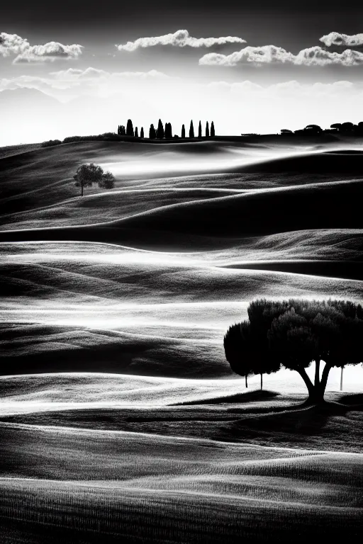 Image similar to the landscape photography in italy tuscany, realistic, ultrafine detailed, national geographic, 8 k.