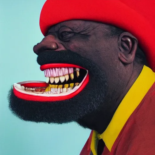 Prompt: UHD candid photo of Bleeding Gums Murphy, UHD, photorealistic, correct face, photo by Annie Leibowitz