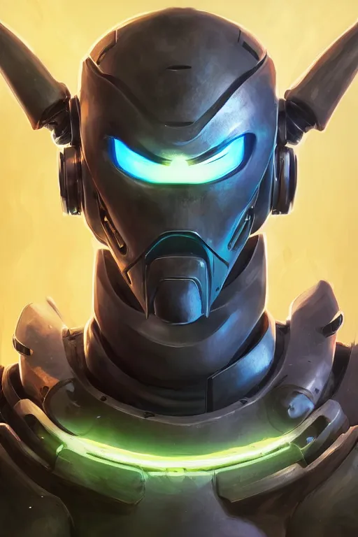 Image similar to epic mask helmet robot ninja portrait stylized as fornite style game design fanart by concept artist gervasio canda, behance hd by jesper ejsing, by rhads, makoto shinkai and lois van baarle, ilya kuvshinov, rossdraws global illumination radiating a glowing aura global illumination ray tracing hdr render in unreal engine 5