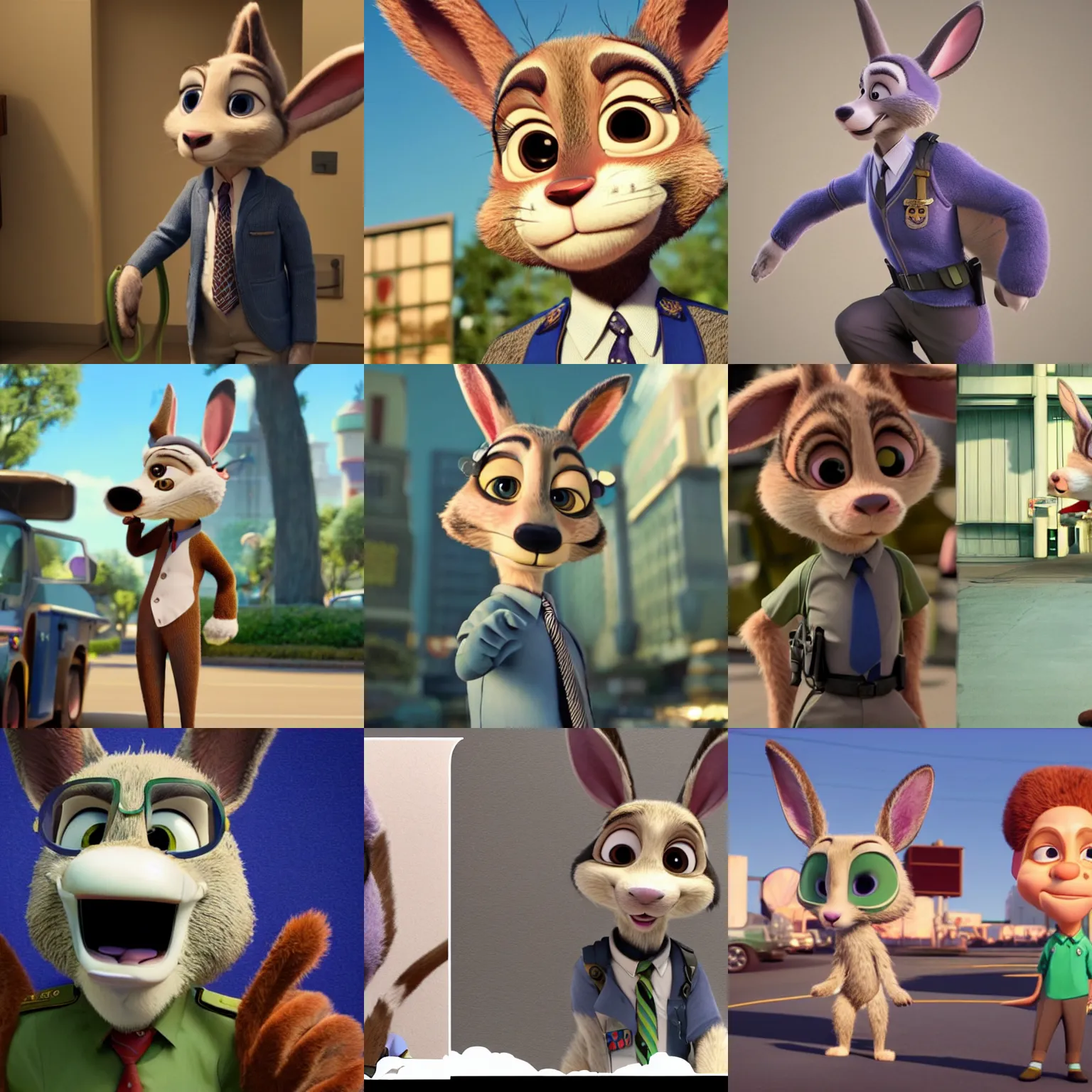 a new girl bear character in the house, zootopia 2, Stable Diffusion