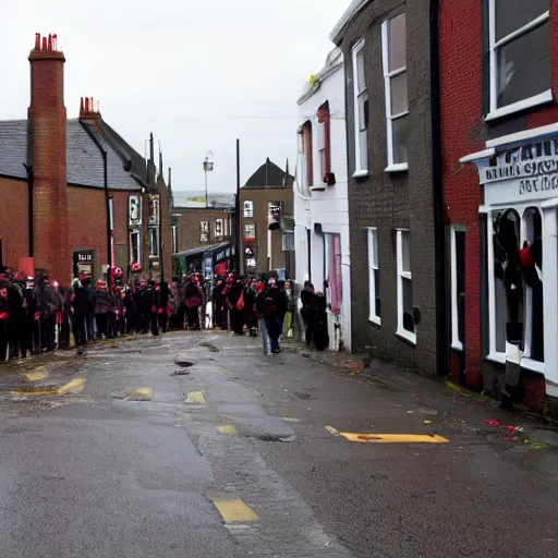 Prompt: bloody sunday, derry