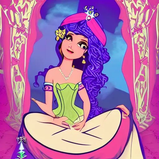 Image similar to princess of cannabis