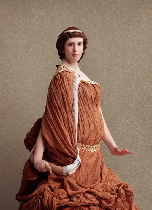 Prompt: portrait photography of Giulio Cesare. High quality 4k roman dress. Hyoer realistic. Award winning photography