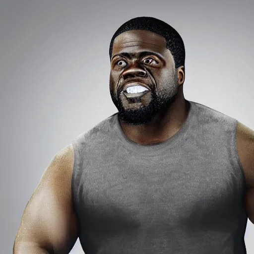 Prompt: fat kevin hart, realistic, photo,