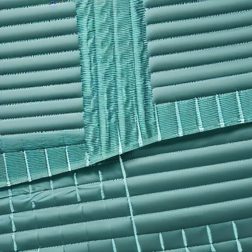 Prompt: ripstop nylon tent fabric macro