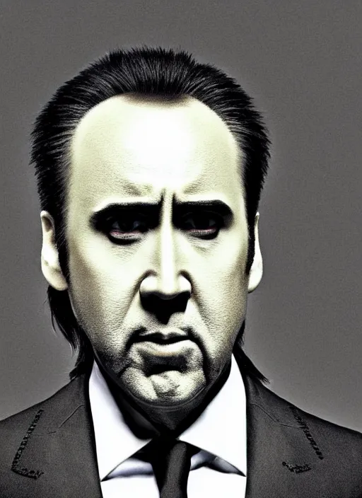 Image similar to nicolas cage as batman