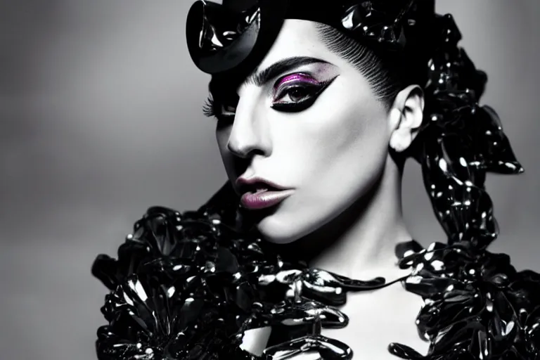Prompt: lady gaga by steven klein, nick knight, highly realistic. high resolution. highly detailed. dramatic. 8 k. 4 k.