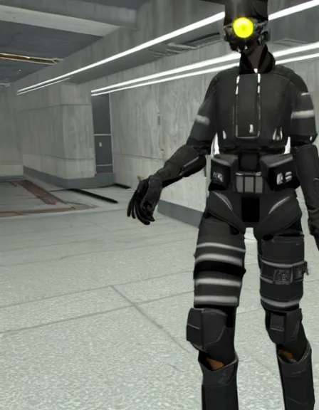 Image similar to Metrocop from Half-Life: Alyx