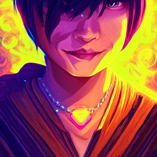 Image similar to skill magic geek inside matrix deepdream radiating a glowing aura stuff loot legends stylized digital illustration video game icon artstation lois van baarle, ilya kuvshinov, rossdraws,