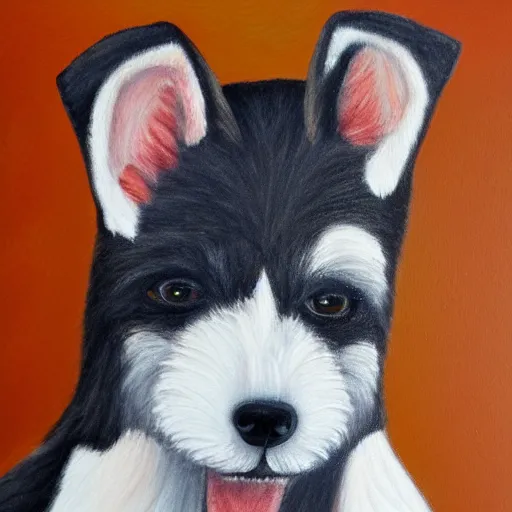 Image similar to ultra detailed painting of a short haired fox terrier