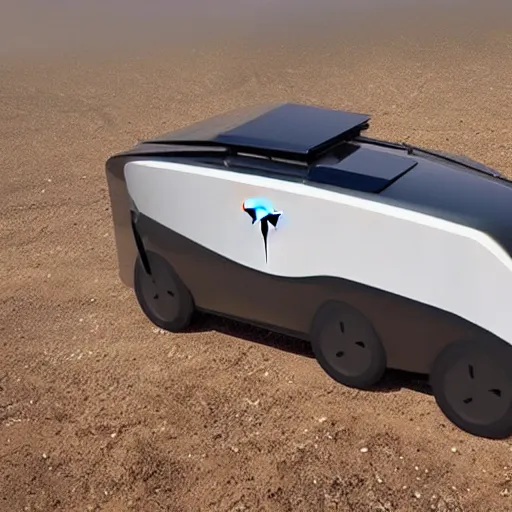 Image similar to tesla hover truck