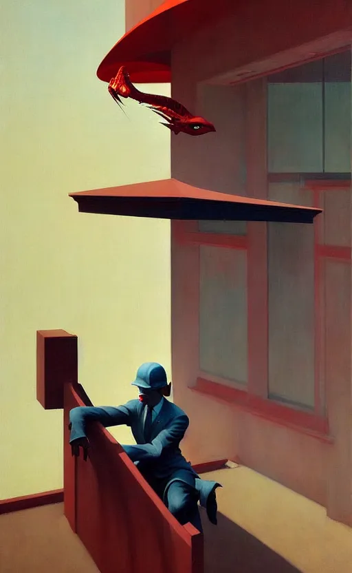 Prompt: Control your dreams, very coherent, painted by Edward Hopper, Wayne Barlowe, painted by James Gilleard, airbrush, art by JamesJean