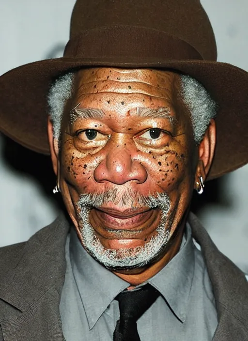 Prompt: morgan freeman, dungeons and dragons