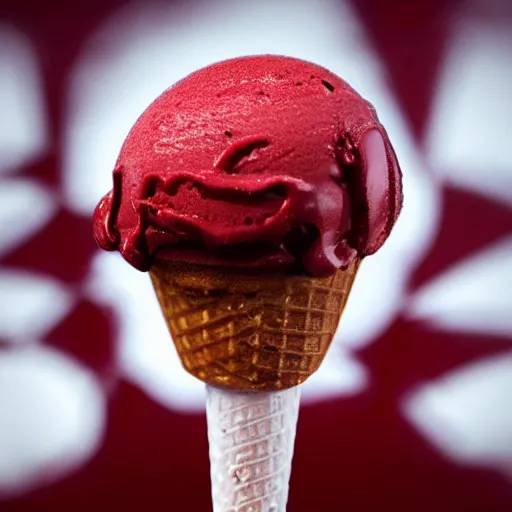 Image similar to freddy kruger sweetheart ice cream on a stick, realistic photography, high detailed