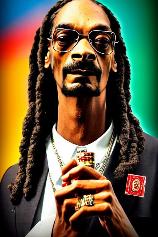 Image similar to snoop dogg smoke djarum super ciggaretes, high resolution, photorealistic, pop art, smooth, bokeh details, 4 k, aesthetic lighting, dynamic resolution, baroque object, sharp focus, hyperdetailed object, professional photography, pullitzer winning, by karah mew and adnan abidi and jodie bateman