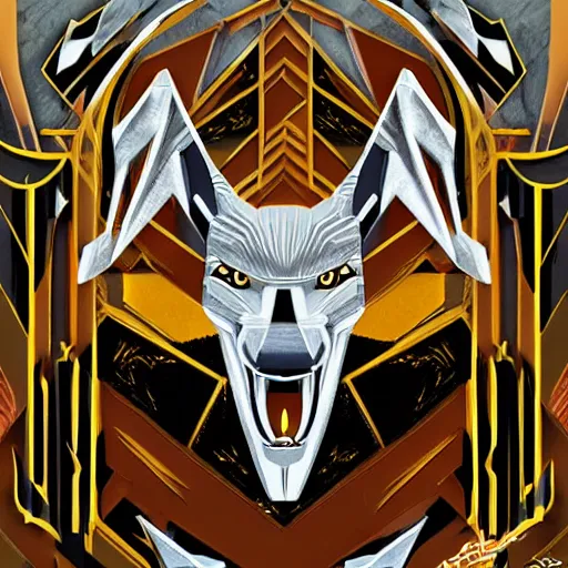 Image similar to fenrir art deco