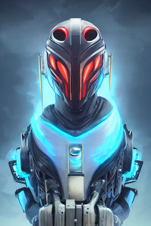 Image similar to epic mask helmet robot ninja portrait stylized as fornite style game design fanart by concept artist gervasio canda, behance hd by jesper ejsing, by rhads, makoto shinkai and lois van baarle, ilya kuvshinov, rossdraws global illumination radiating a glowing aura global illumination ray tracing hdr render in unreal engine 5