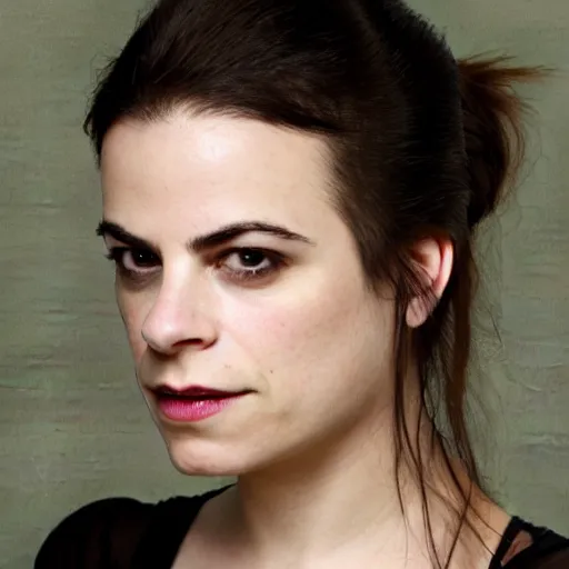 Image similar to a portrait of emily hampshire