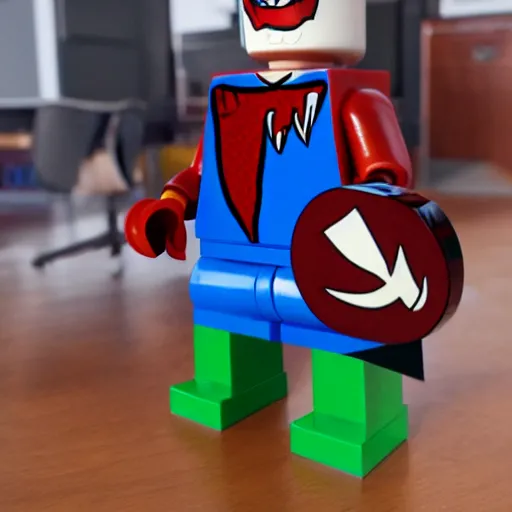 Image similar to morbius the Lego video game