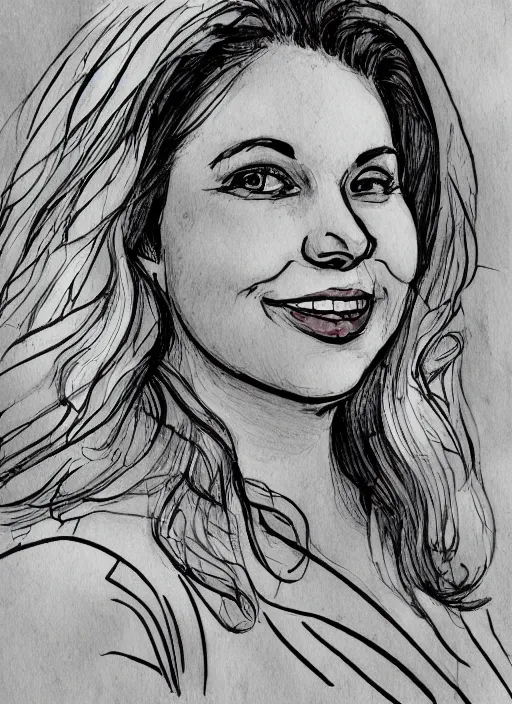 Prompt: beautiful profile illustration of katie vroom, executive admin at epri