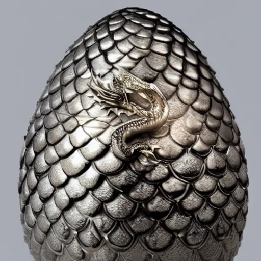 Image similar to daenerys dragon egg inspired, jewel encrusted Fabergé egg and Hans ruedy giger, hyperrealism, detailed, luxury, high definition, ultradetailed,