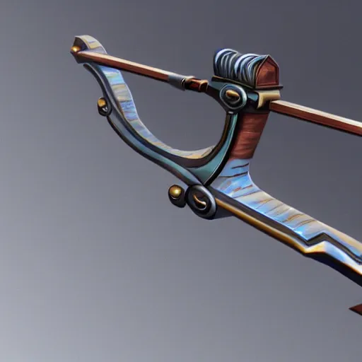 Prompt: a boomerang with magical gun barrels on both ends, science fantasy, concept art, realism,