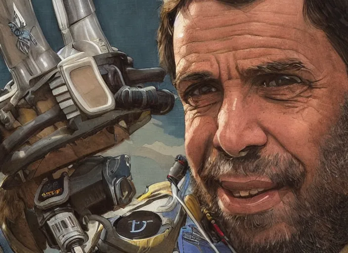 Image similar to a highly detailed apex legends portrait of a dentist, james gurney, james jean