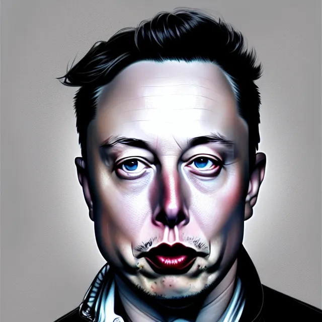 Image similar to baby elon musk, highly detailed, 4 k, hdr, smooth, sharp focus, high resolution, award - winning photo, artgerm, photorealistic