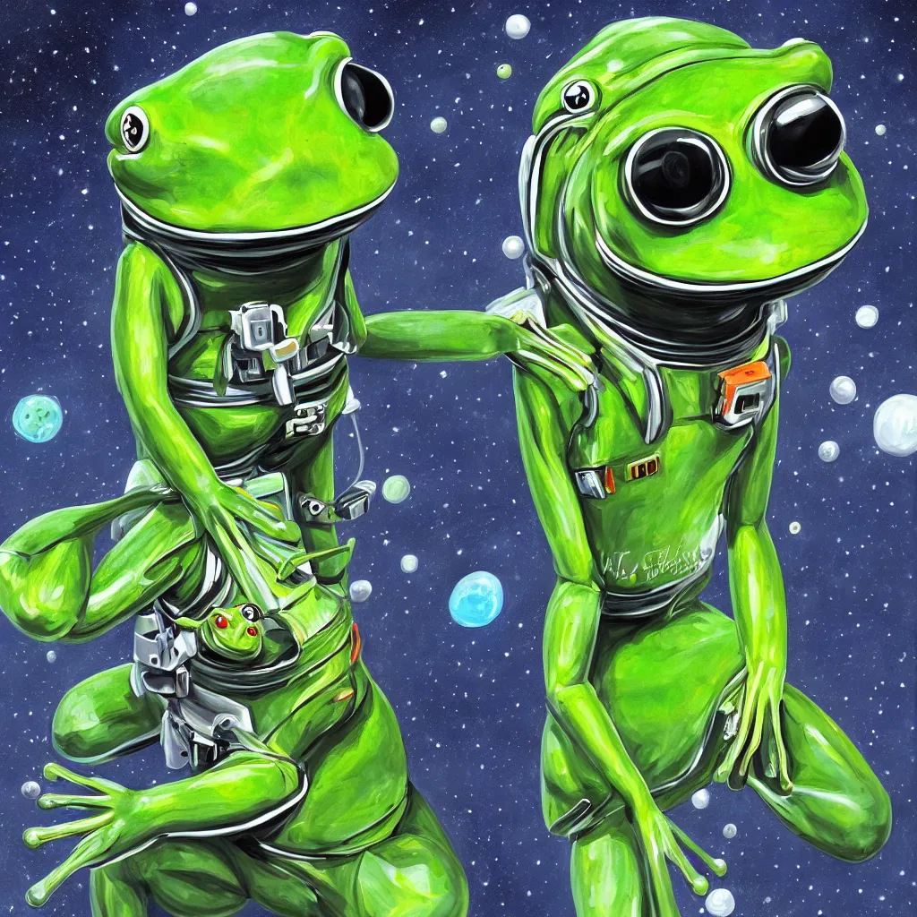 Frog #133 - ArtOnFrog NFT