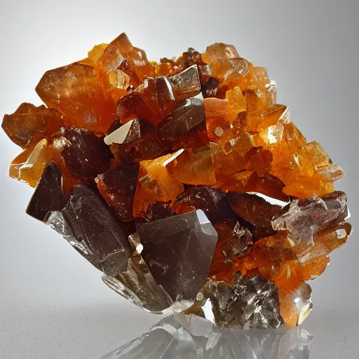 Image similar to wulfenite amethyst crystals