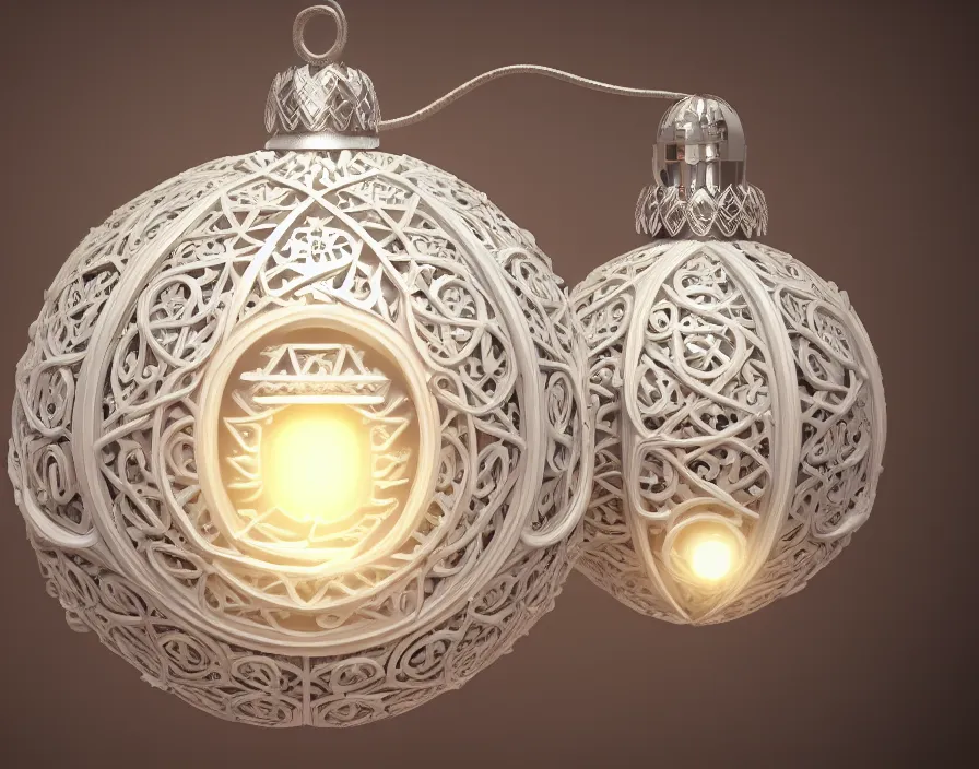 Image similar to a very detailed thumbnail art of intricate and well designed white magical jingle bell, dynamic lighting, trending on artstation, path traced, highly detailed, high quality, digital art, 4 k, hyper realistic, octane render, sharp focus