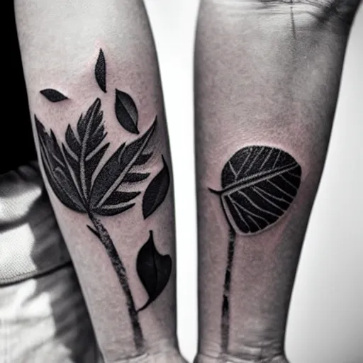 Black and grey Monstera leaf by Annelie Fransson inked on the left arm   Places to get tattoos Tattoos Eye tattoo