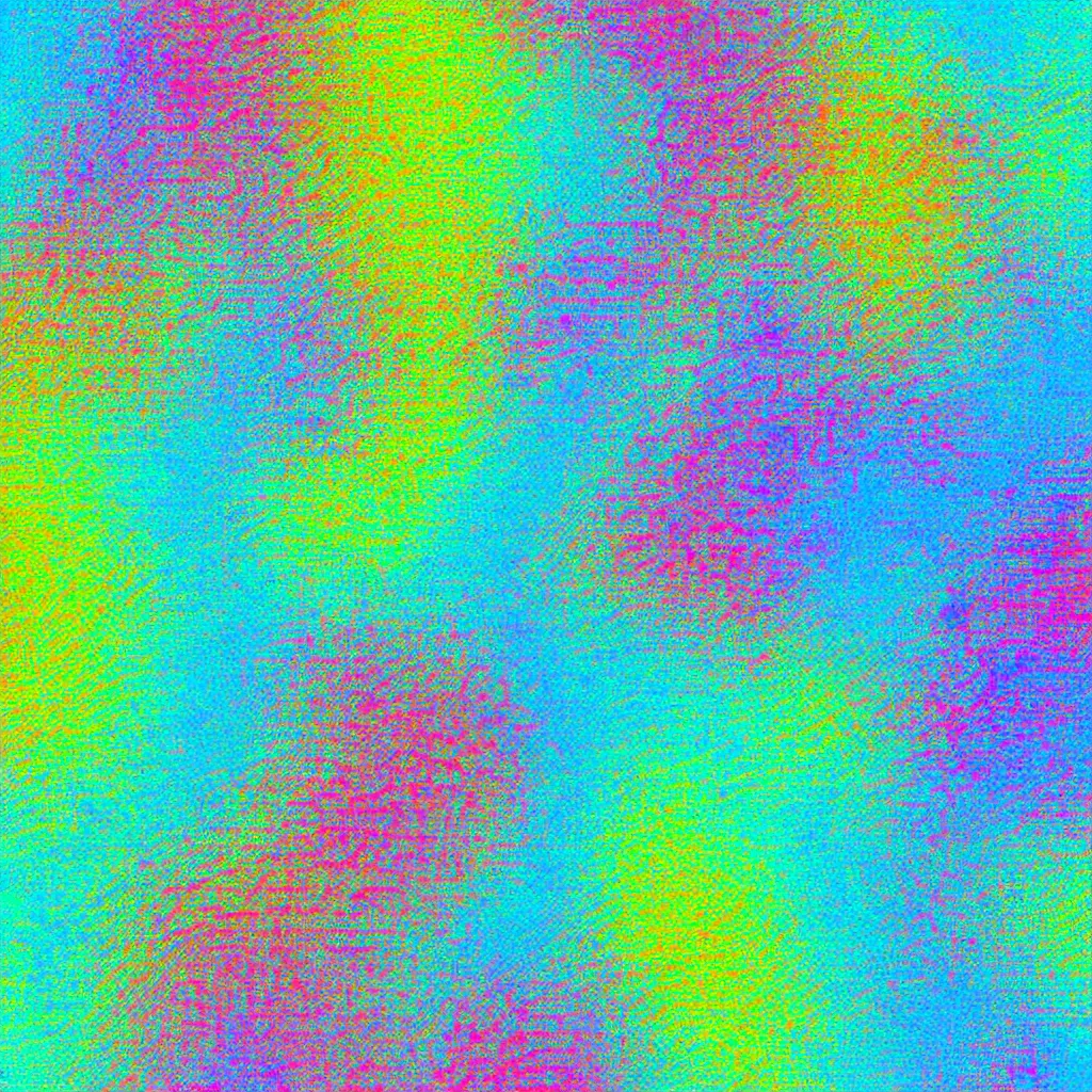 Image similar to a blue pink aquamarine and yellowgreen background with a pattern, a computer rendering by ronnie landfield, trending on behance, generative art, anaglyph filter, anaglyph effect, stipple