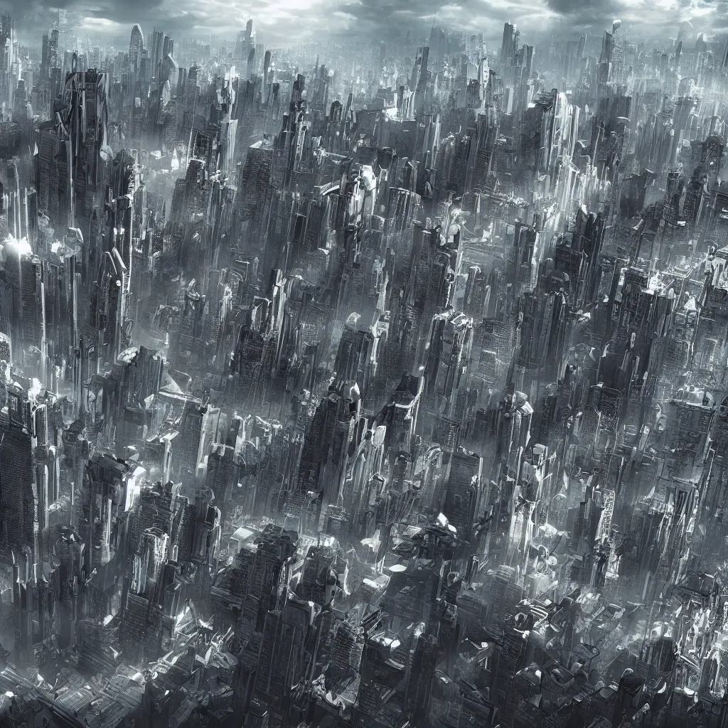 Image similar to future city, in the style of piotr białczak, epic cinematic wide shot, amazing detail