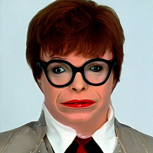 Prompt: Austin Powers, mugshot