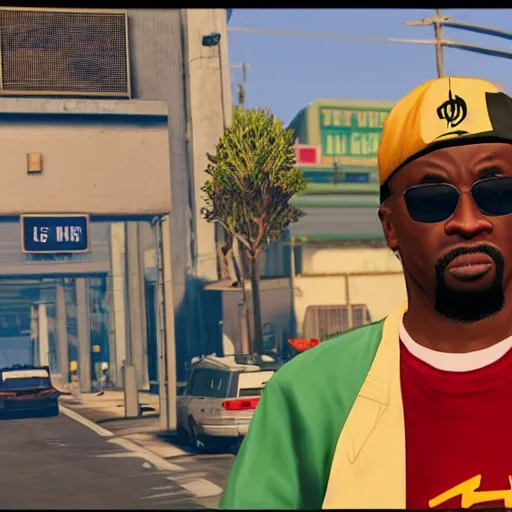 Image similar to Wu-tang clan in GTA 5 4k