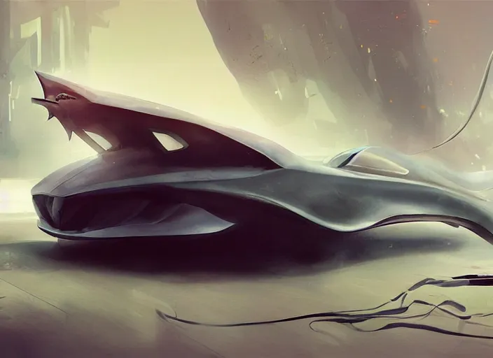 Prompt: a beautiful concept design of a car that looks like a shark. car design by cory loftis, fenghua zhong, ryohei hase, ismail inceoglu and ruan jia, henrik fisker and bruce kaiser and scott robertson and dmitry mazurkevich and doruk erdem and jon sibal, volumetric light.