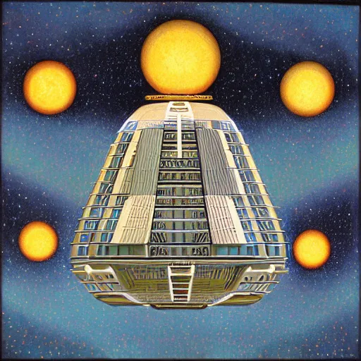 Image similar to portrait of a mothership