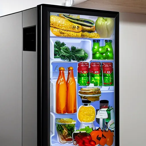 Image similar to augmented reality fridge