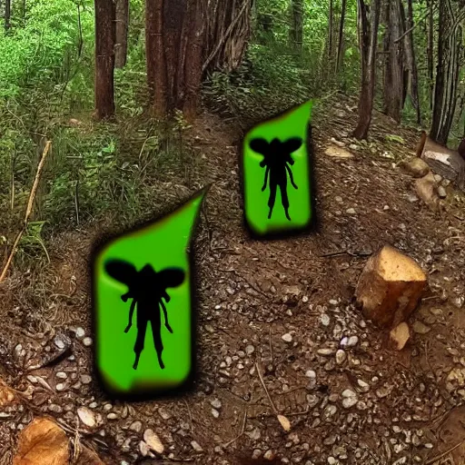 Image similar to aliens acting suspiciously, caught on trail cam, detailed, 4k