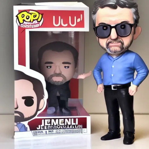 Image similar to jean luc melenchon funko pop