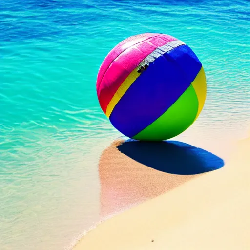 Image similar to beach ball in the ocean