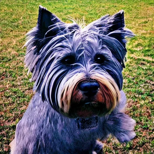 Prompt: “ iron bark, the superhero west highland terrier. ”